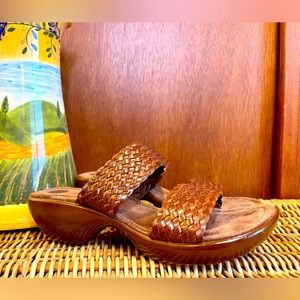 🤎 A Giannetti Brown Leather Sandals 🤎